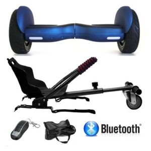 Hoverboard Con Silla 10 Pulgadas Azul Plus Edition