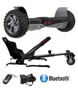 Hoverboard Con Silla Todo Terreno 8.5 Pulgadas Hummer Plus Edition