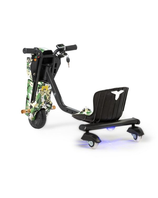 Drift Trike Mini Camuflaje Militar 1 Lado