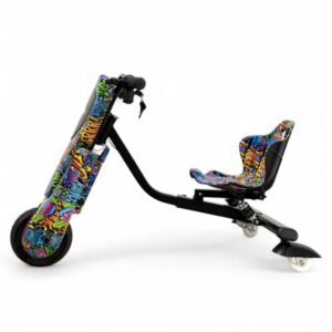 Drift Trike Scooter 250W-300W 36V Vel Max18km/h 20 km autonomia 3 Vel 100 kg de carga Bluetooth Llave Multicolor Plus Edition (