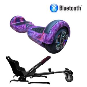 Hoverboard Con Silla 6.5 Pulgadas Rosa Mix Pro Edition
