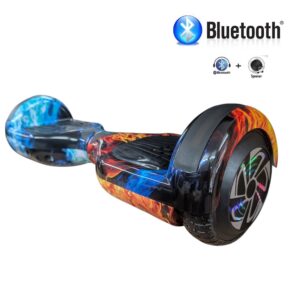Hoverboard 6.5 Pulgadas Fuego Pro Edition con Triple Luces Leds y Bluetooth 4.0
